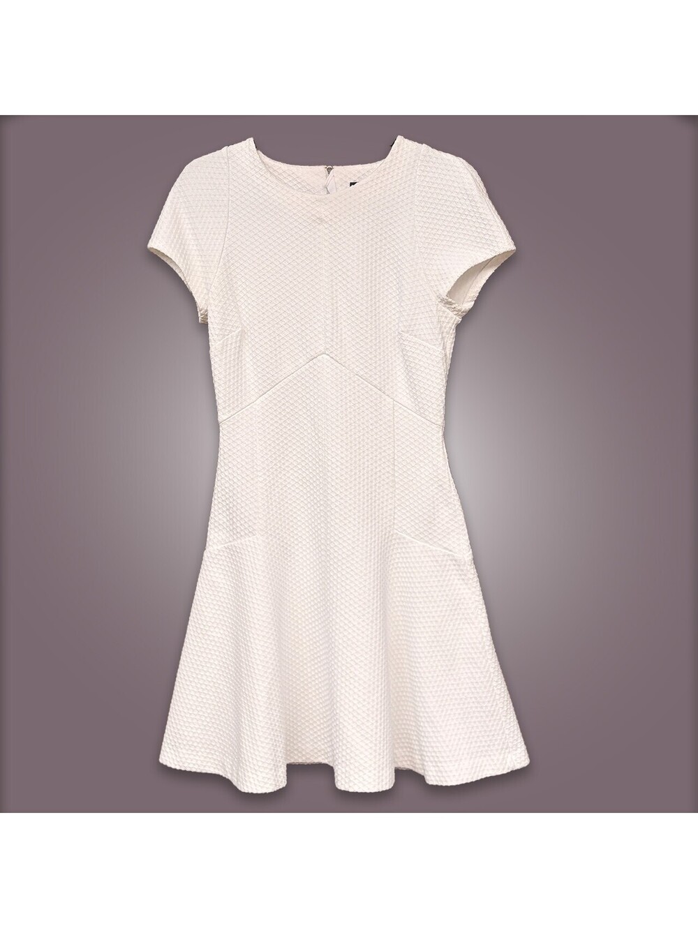 Banana Republic Textured Fit & Flare Dress